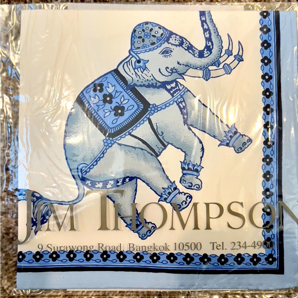 Jim Thompson Thai Silk Scarf